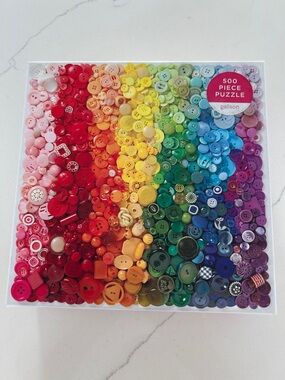 Buttons - Galison 500-Piece Jigsaw Puzzle